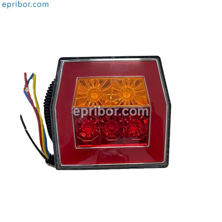 001.3716-12 LED 1224В`(ТрАС)  Фонарь задний универсальный светодиодный, с подс. номера,  ан.FT-122T