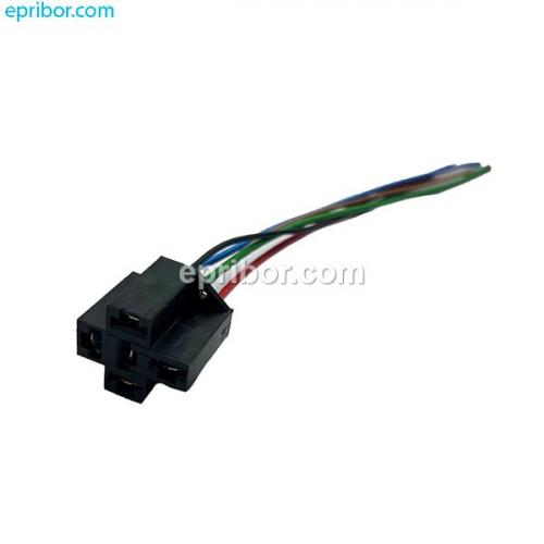 469.68.00.00-02 (АВАР) ` Колодка с проводами к реле серии 98.3747 (ан. AX482)