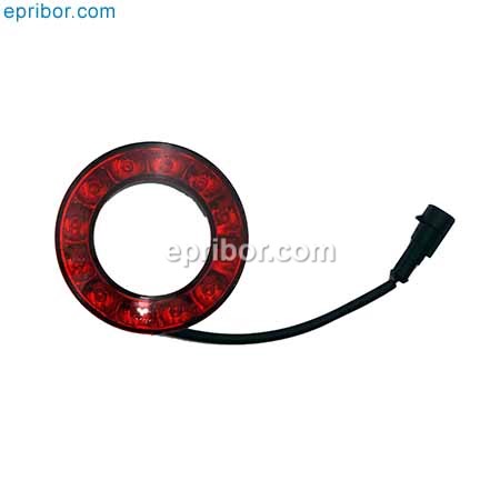 84.3776 красный 12-24В (АЭК-ТН)` Фонарь противотуманный, LED, автобусы, К-З, УРАЛ, ТОНАР