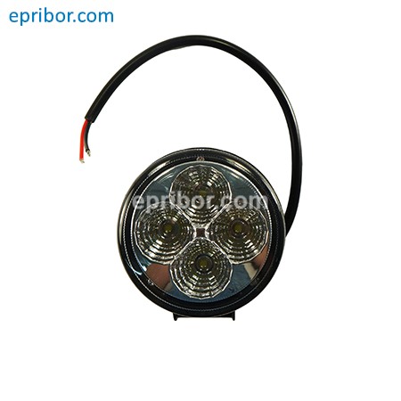 ФС 01204CS 12W 4LED (круглая, направленный) 1224V` Фара светодиодная 6000К, OFF-ROAD, рабочий свет (КЭП)