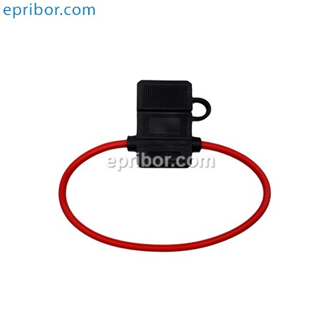 Держатель предохранителей НОРМА 1619 12-24В` с проводом и защитной крышкой, Все ТС (КЭП)