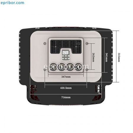 Кондиционер стояночный FT-TAC-PI09 24В35А (Адверс)` заправлен хладагентом сб.9330+