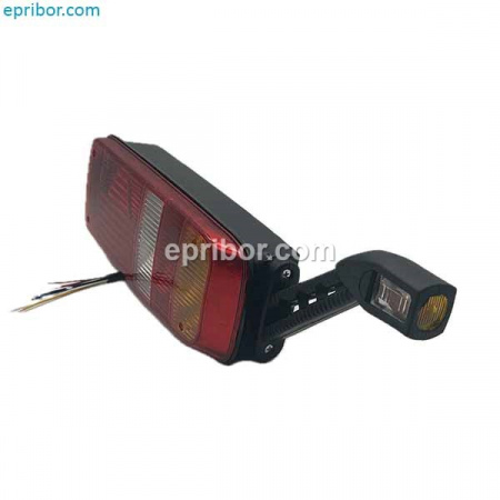 U028-03 R правый (ТехАвтоСвет)` Фонарь задний KRONE с габаритом ФГ-20-02LED и кабелем+